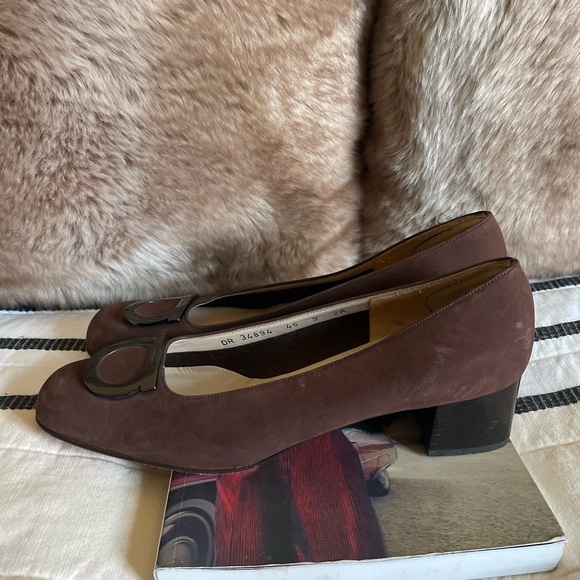 Salvatore Ferragamo Brown Pumps - Picture 7 of 7